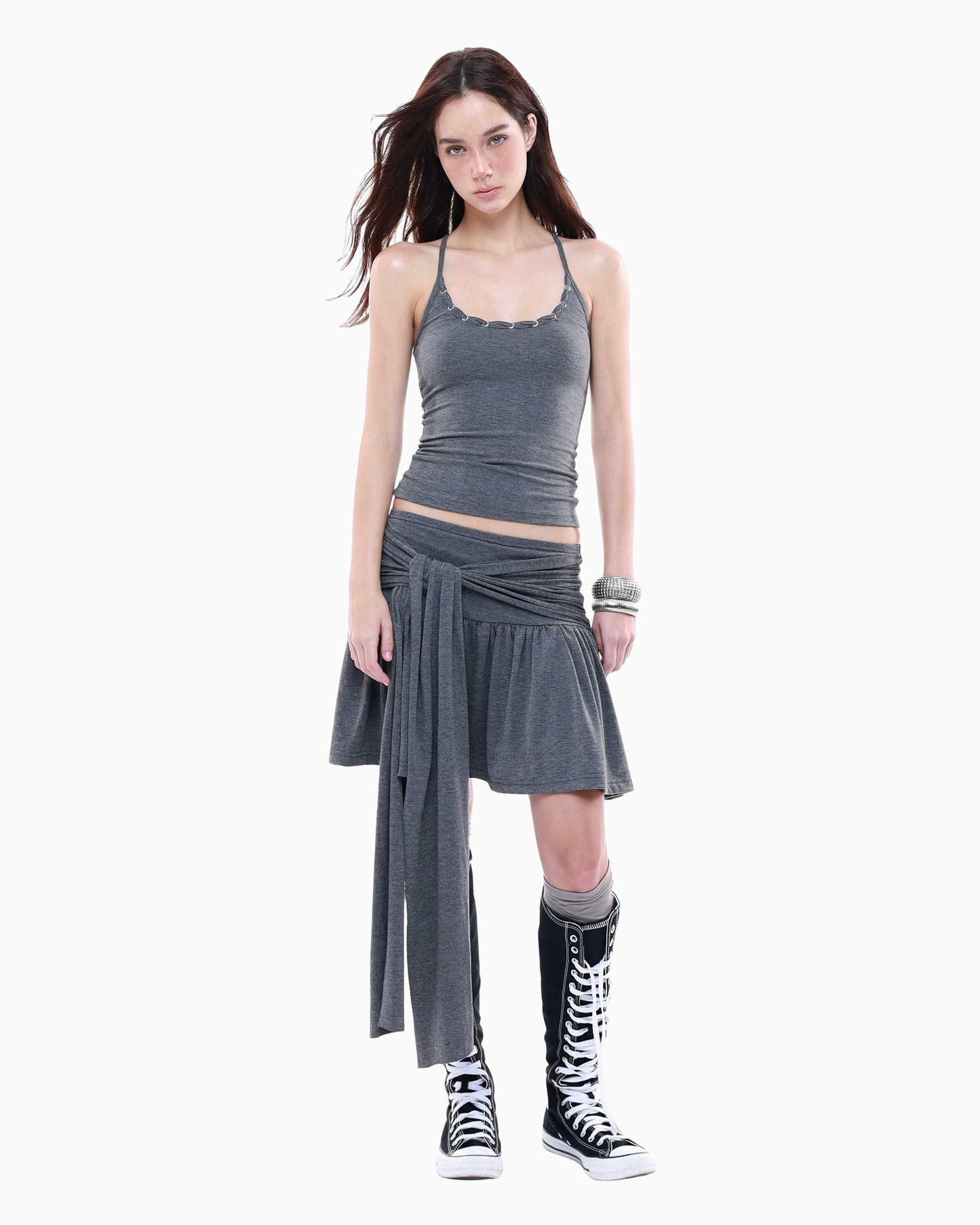 POWRPOWR TWIST STRAP TOP