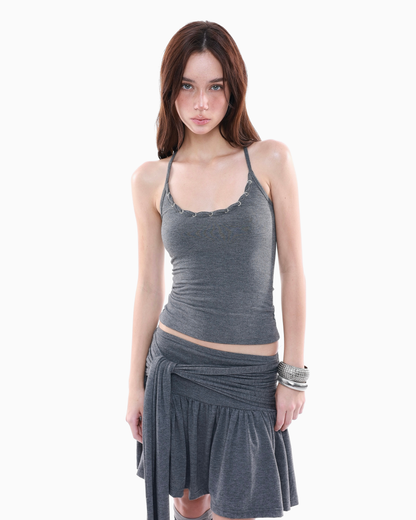 POWRPOWR TWIST STRAP TOP