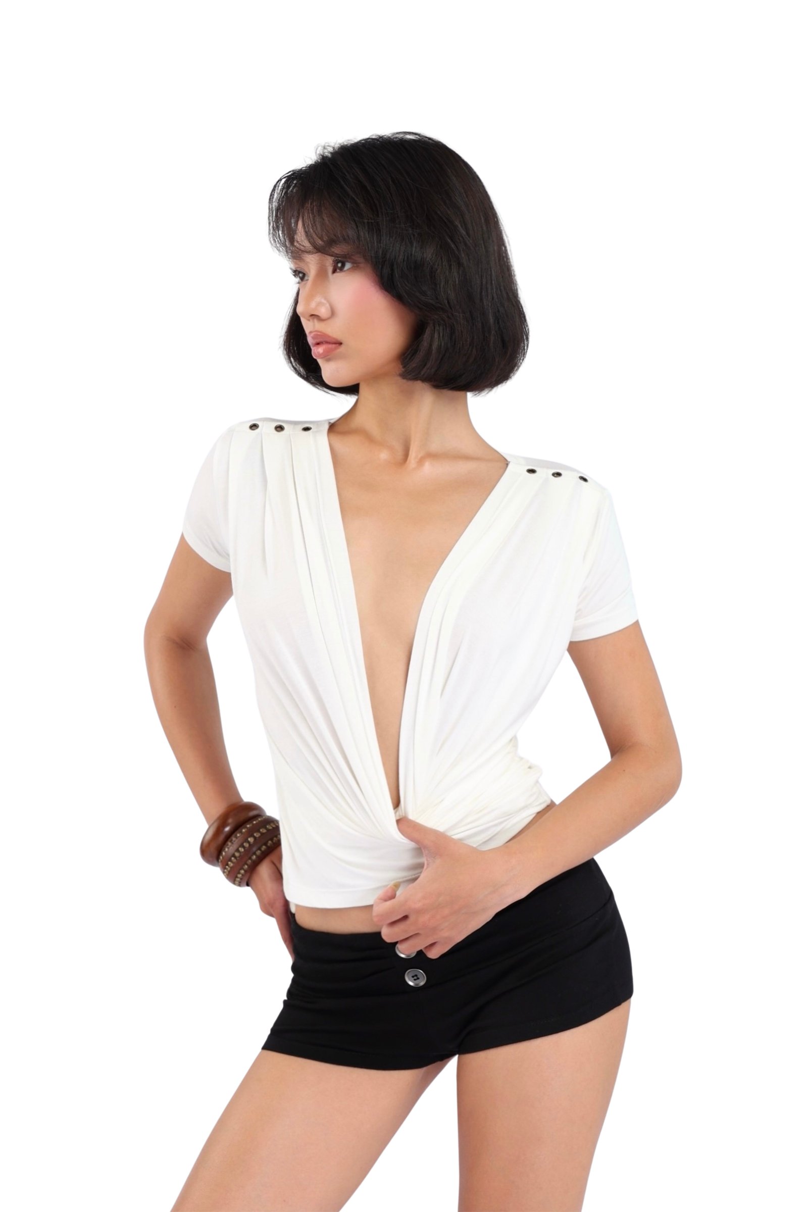 Draha Top White